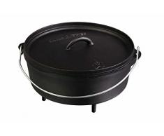 Camp Chef 12 Gusseisen Maultierhirsche Schmortopf SDO-12