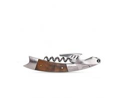 MMJJQWE Professioneller Kellnerkorkenzieher mit All-in-One-Korkenzieher, Flaschenöffner und Folienschneider, Bierflaschenöffner und Folienschneider ， 1 Pack