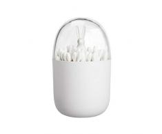 AchidistviQ Baum Kamel Kaninchen Wattestäbchen Halter Zahnstocher Speicherorganisator Anti-Staub-Box 4#