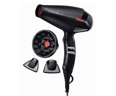 Remington Haartrockner Ionen [Friseur Profi] Salon Collection (160 km/h Turbo-Luftstrom, 14 verschiedene Einstellungen: Turbo- / Heiz- / Kalt- / & Gebläsestufen, 2 Stylingdüsen + Diffusor, AC9007