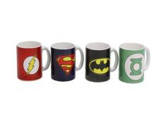 DC Comics SDTWRN02998 Espressotassen, 4-teilig