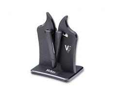 Vulkanus Unisex – Erwachsene Messerschärfer Classic G2 Schärfgerät, schwarz, One Size