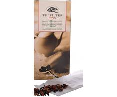 Teefilter Papier 100 Stk mit extra langer Lasche | Größe L