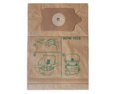 Numatic 604100 Staubsauger-Papier-Filterbeutel NVM-1C/2 2-lagig (1VE = 10 Stück)
