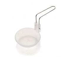 Swiftswan Outdoor Klapplöffel Tragbare Zusammenklappbare Food Grade PP Suppenkelle für Camping Picknick Kochen Kochgeschirr Zubehör