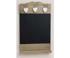 Landhaus Memotafel Küchentafel 3 Herzen