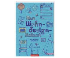 Mein Wohndesign-Malbuch: Jetzt gestalte ich mein Zimmer!