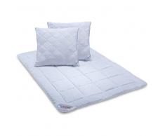 etérea Mikrofaser Leicht Sommer Bettdecken-Set 200x220 cm + 2 Stk. 80x80 cm