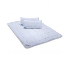 etérea Mikrofaser Leicht Sommer Bettdecken-Set 200x200 cm + 2 Stk. 40x80 cm