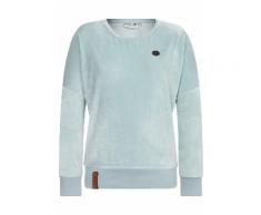 "Naketano Auf Dem Küchentisch - Sweatshirt für Damen - Blau"