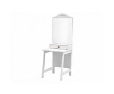 PINIO Parole Schminktisch Weiß/Braun 016-506-058