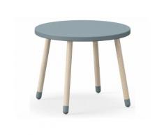 FLEXA Play Kindertisch Light Blue Ø 60 cm 82-50103-49