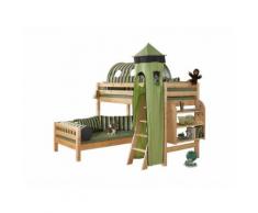 Eck-Etagenbett von Dolphin Fasmas Kids 90x200cm