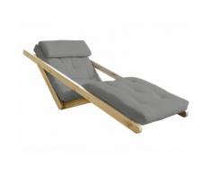 KARUP DESIGN FIGO Futonsessel 70 cm Gestell Natur Matratze Grey 120101746070