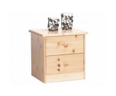 STEENS Mario Nachttisch mit 2 kleinen Schubladen 1780020019000N