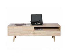 Woood Tygo Retro TV Board Eiche unbehandelt Breite 150cm