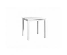 BOPITA Mix & Match Kindertisch Quadratisch Weiß 210311
