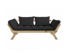 KARUP DESIGN BEBOP Futonsofa Gestell Natur Matratze Dark Grey 140101734