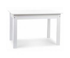 CHILDHOME Kindertisch Weiß 80 x 55 cm WODTWH80