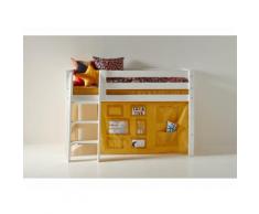 Hoppekids Vorhang Creator Autumn Yellow für Spielbett oder Etagenbett 70x160cm