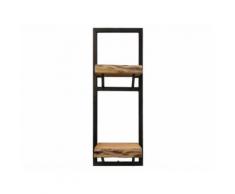 HSM collection Wandregal Levels Live Edge Akazie Eisen 70cm