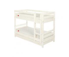 Flexa Classic 3 in 1 Etagenbett 90x190cm Weiß