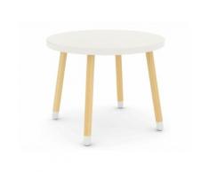 Flexa Play Kindertisch Weiß Ø 60 cm