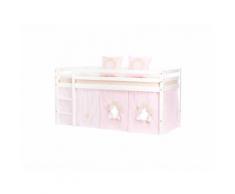 Hoppekids Vorhang Fairytale Flower für Spielbett oder Etagenbett 90x200cm