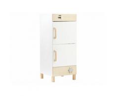 KIDS CONCEPT Kühl-Gefrierkombination Höhe 73 cm Kühlschrank für Kinderküche 1000281
