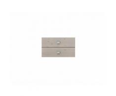 LIFETIME KIDSROOMS Schubladenset für Regal (2er-Set) 8016-GREY