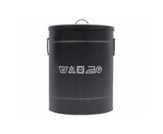 LABEL51 Wäschetonne Small Schwarz GS-12.026