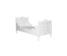 Jugendbett Belle Weiß 90x200cm inkl. Rolllattenrost, Bopita