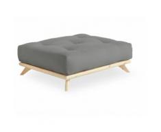 KARUP DESIGN SENZA Futonhocker Gestell Natur Matratze Grey 129101746100