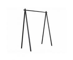 KARUP DESIGN Garderobe HONGI 177x74x150cm Kiefer Schwarz lackiert 450102150