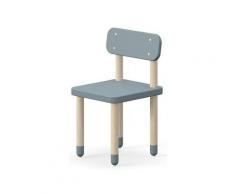 Flexa Play Kinderstuhl mit Rückenlehne Light Blue