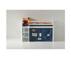 Hoppekids Vorhang Creator Orion Blue für Spielbett oder Etagenbett 70x160cm