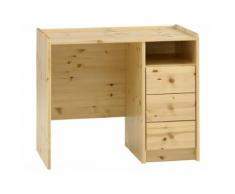 STEENS for Kids Schreibtisch mit 3 Schubladen Klarlack | White 2900770019001N