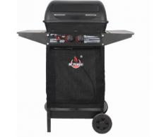 Gasgrill schwarz, »Montana«, El Fuego