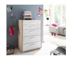 Schminkkommode weiß, B/T/H: 65/40/90cm, mit Schubkästen, yourhome