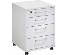 FMD Rollcontainer »Calvi« weiß
