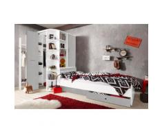 Jugendzimmer-Set »Joker« grau, mit Schubkästen, Wimex