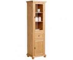 Home affaire Vitrine beige, 2 trg., »Irena«, pflegeleichte Oberfläche, FSC®-zertifiziert