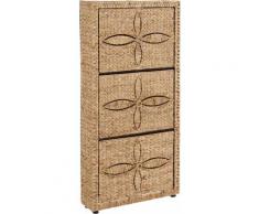 Home affaire Schuhklapper beige, mit 3 Klappen, »Mary-Anne«