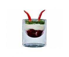 Thermoglas transparent, »Half Moon Big«, spülmaschinenfest, Bloomix