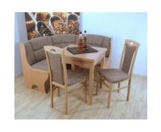Truhen-Eckbankgruppe beige, strapazierfähig, FSC®-zertifiziert, yourhome