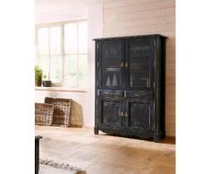 Home affaire Vitrine schwarz, »Eden«, FSC®-zertifiziert
