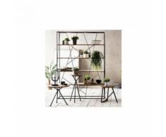 JustYou24 JUSTyou Manar Bücherregal Sheesham Schwarz