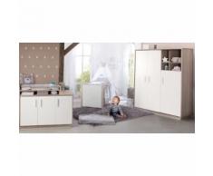 JustYou24 JUSTyou Ralph Kinderzimmer-Set mit Funktionsbett Weiß