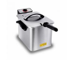 Inventum Kaltzonen Fritteuse 4 L Edelstahl GF645F