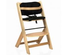 Baninni Sitzkissen für Hochstuhl Scala & Dolce Mio Schwarz BNDTA001-BK